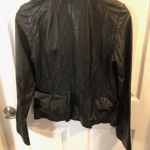 EUC - Halogen leather jacket. Size Medium - Picture 2 of 5